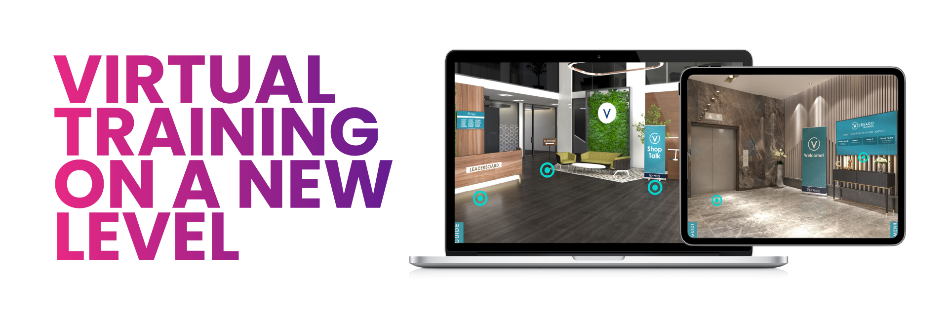 Virtual training on laptop and tablet devices